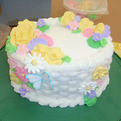Course 2 Basket Cake