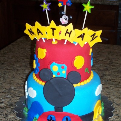 Mickey Mouse Clubhouse Birthday Cake