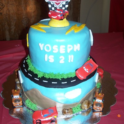 Cars Birthday Cake