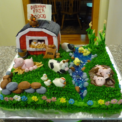 Durham Fair 2009 Farm Cake