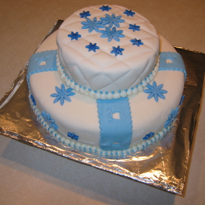 Blue And White