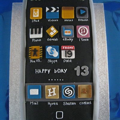 Ipod Touch 13Th Birtdaycake