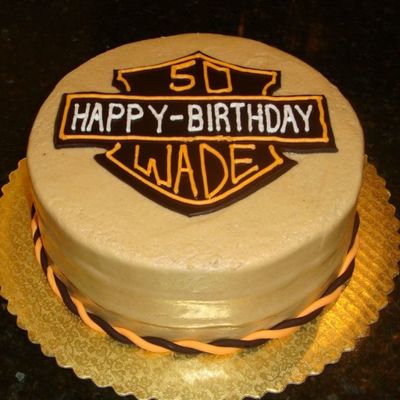 Harely Logo Birthday Cake