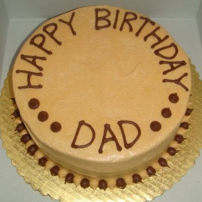 Peanut Butter And Chocolate Birthday Cake