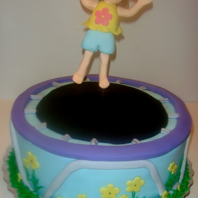 Trampoline Cake