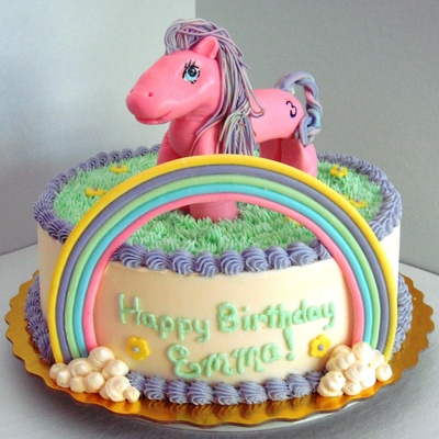 Pink Pony Cake