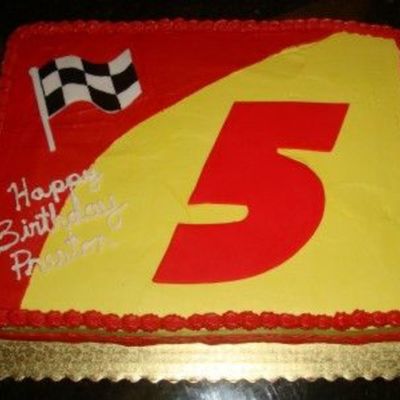 The Five Car Cake