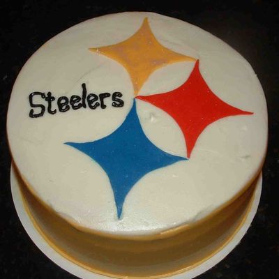 Steelers Logo Cake