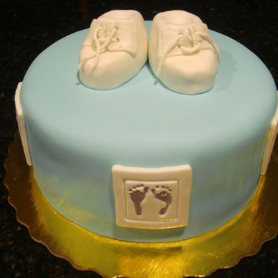 Baby Booties And Impression