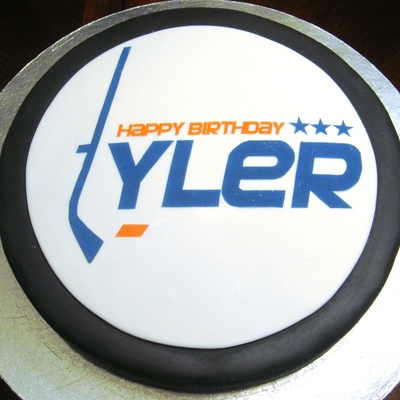 Happy Birthday Hockey Puck