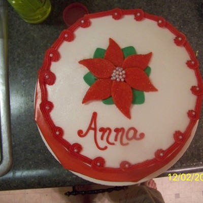 Christmas Birthday Cake