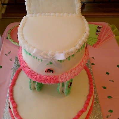 Babyshower Carriage Cake