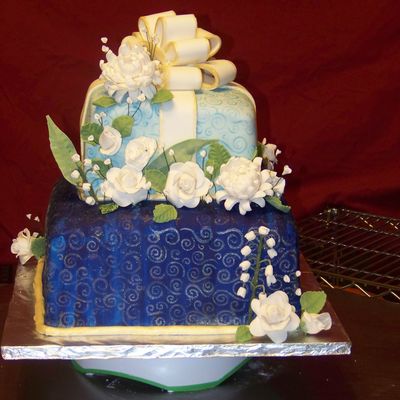 Blue Box Cake