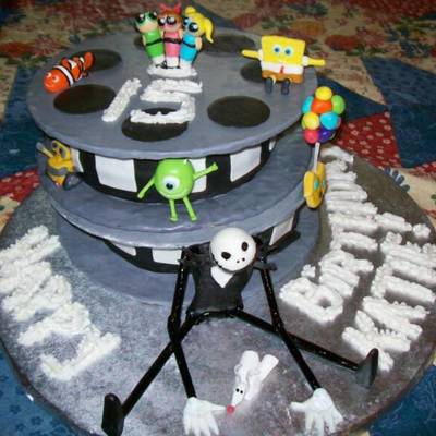 Cartoon Movie Cake