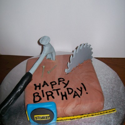 Carpenter's Tools Cake