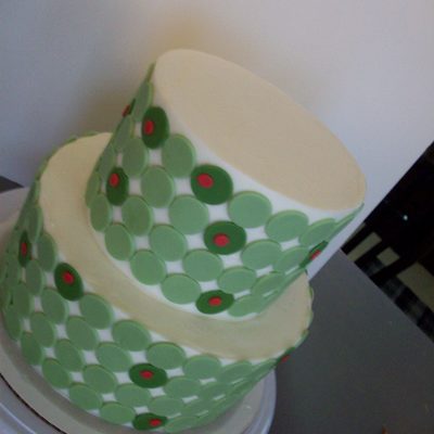 Retro Circle Cake