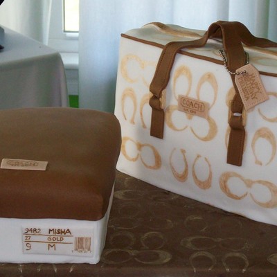Birthday Coach Purse Cake