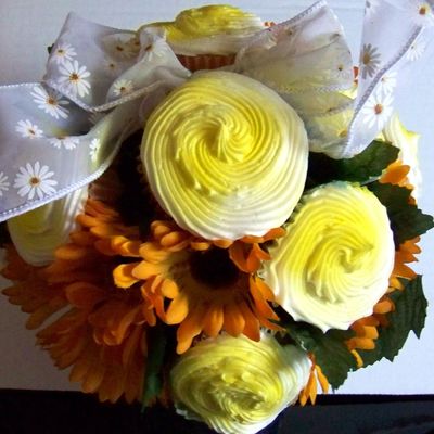 Fall Cupcake Bouquet