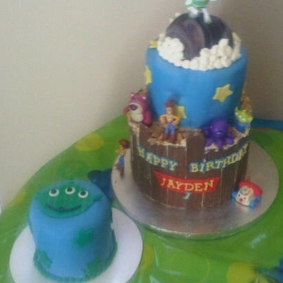 Toy Story Themed Cake