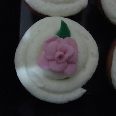 Flowered Cupcake