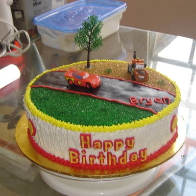 Cars Cake