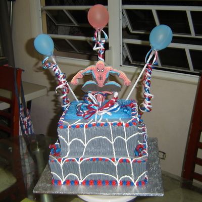 Spiderman Cake