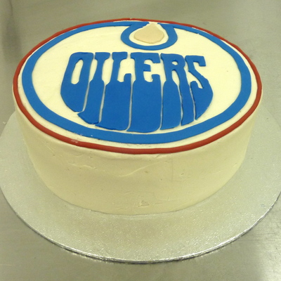 Edmonton Oilers Cake