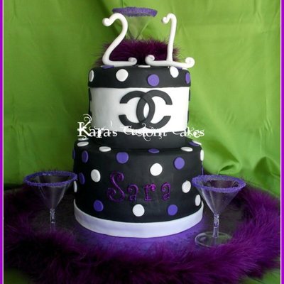 21St Birthday Chanel Cake