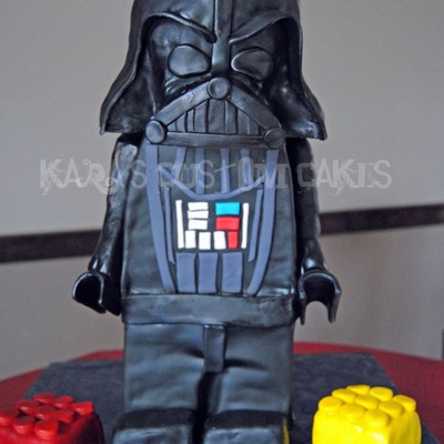 3D Lego Star Wars Darth Vader Cake For Icing Smiles