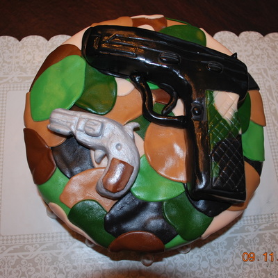 Gun Cake