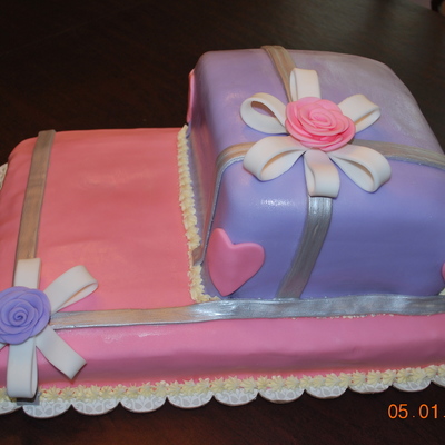 Rainer And Nancys Silver Wedding Anniversary Cake