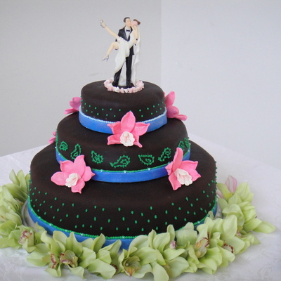 Chocolate Wedding Cake