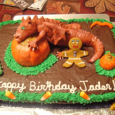 Shrek Cake