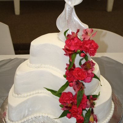 Paisley Wedding Cake