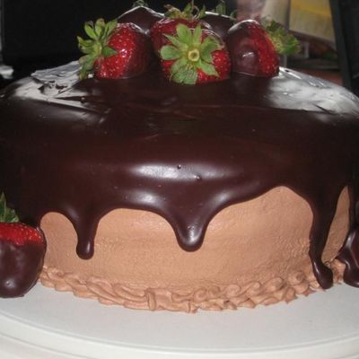 40Th Anniversary Cake- Practice