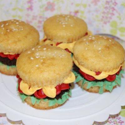 Burger Cupcakes