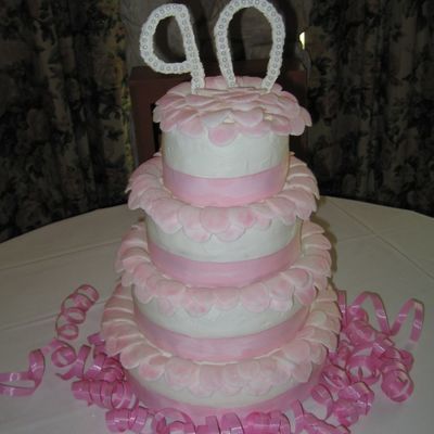 Tiered B-Day Cake