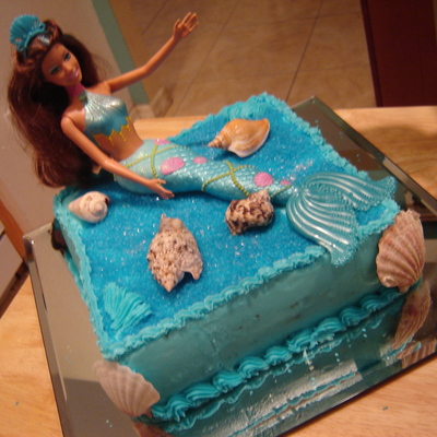Mermaid Cake For My Daughter Birthday