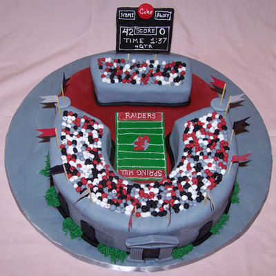 Football Coach Birthday Cake