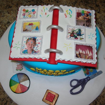 Scrapbook Birthday Party