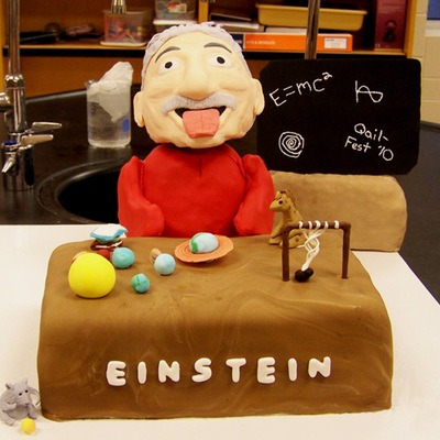 Einstein In Cake