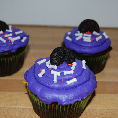 Chocolate Oreo Cupcakes- Made To Match Scooby Doo Cake