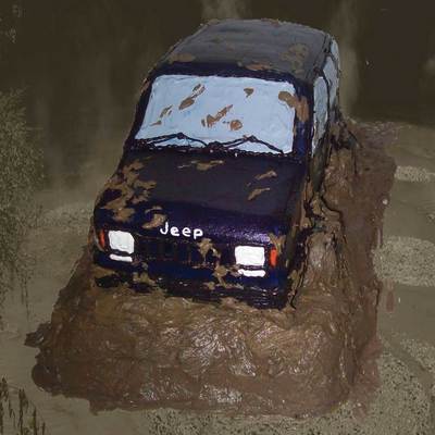 Mudding Jeep