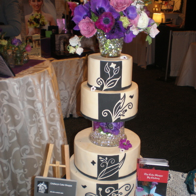 Bridal Faire Demo Cake