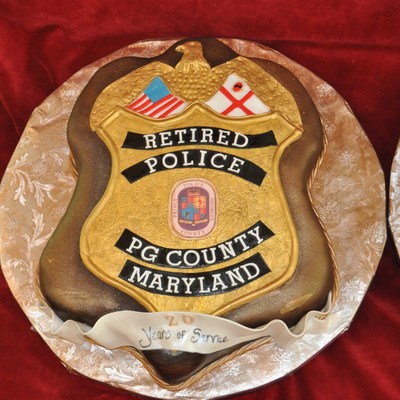 Retired Police Officer Badge