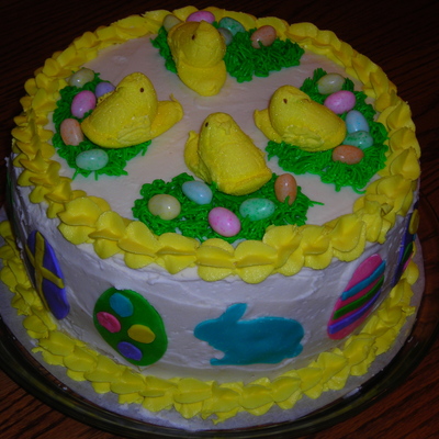 Easter Peeps Cake