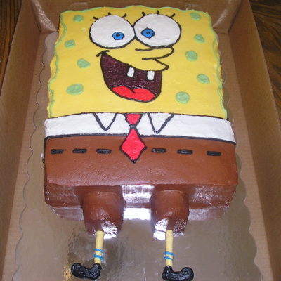 Sponge Bob Square Pants Cake