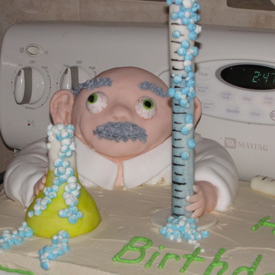 Mad Scientist Cake