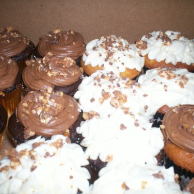 Assortment Of 6 Dozen Cupcakes For Grad Party