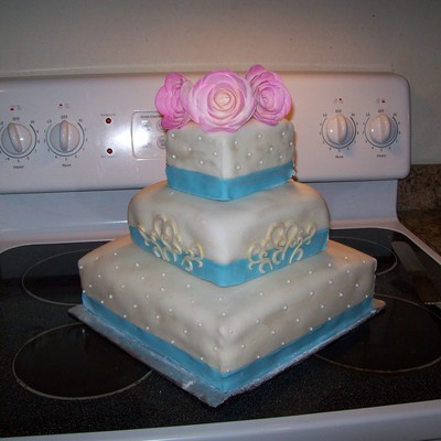 Blue And White Pearl